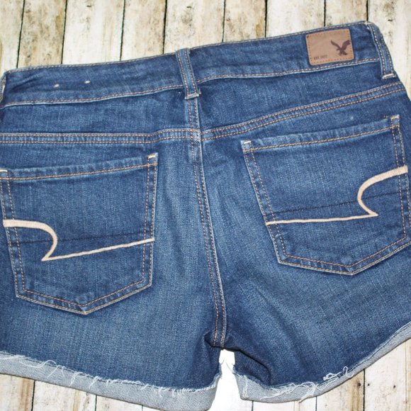 American Eagle Denim Short size 6 - Picture 1 of 2